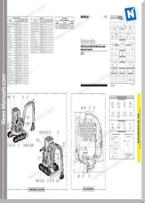 cat 304c parts diagram